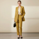 Elegant Tailored Blazer for Women | Double-Button Chic Structured Jacket | Modern Elegant Boutique Outerwear - helixorae